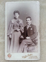 Carte De Visite Husband And Wife Birmingham Photographer