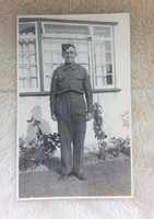 Original Photo Soldier In The Home Guard WWII