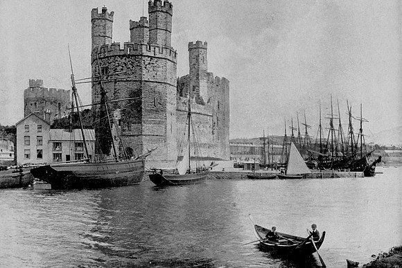 The Castle At Carnarvon 1890s