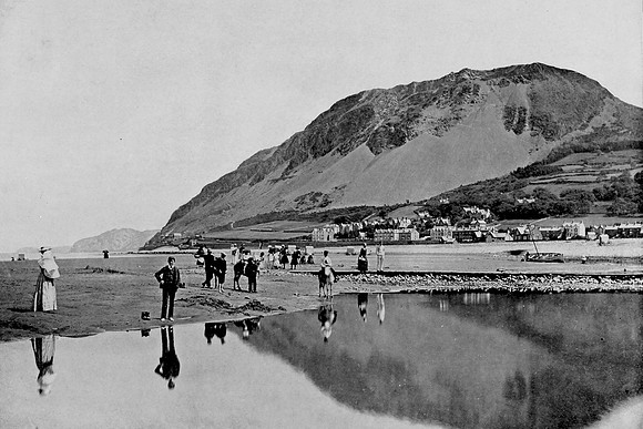 The Village And Penmaenmawr Mountain Llanfairfechan 1890s