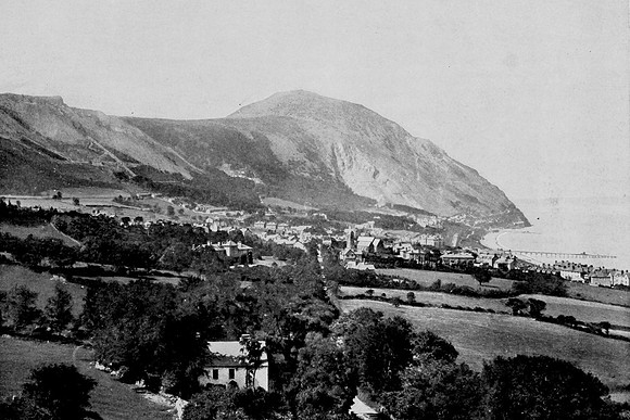 The Town Mountain And Sea At Penmaenmawr 1890s
