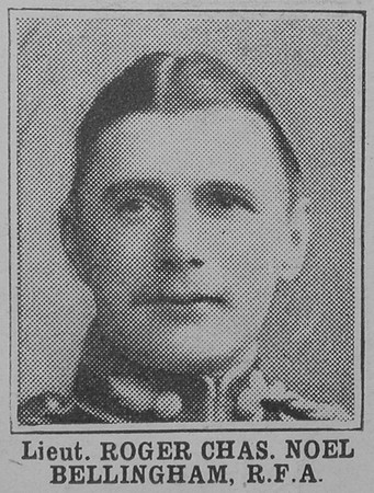 Bellingham R C Lt Royal Field Artillery