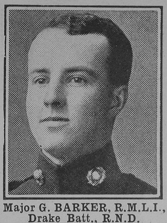 Barker G Major Drake Btn Royal Marine Light Infantry