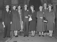 Wedding Of Joyce Harley And Denis Harry Benner 12th Dec 1953