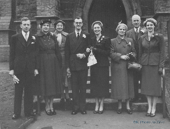 Wedding Of Joyce Harley And Denis Harry Benner 12th Dec 1953