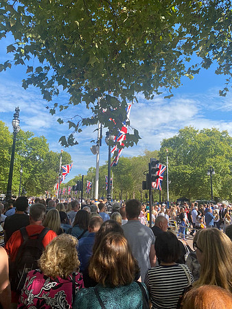 The Queue To Buckingham Palace