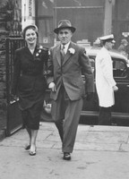 Joyce Harley With Her Father George Francis Harley 12th Dec 1953
