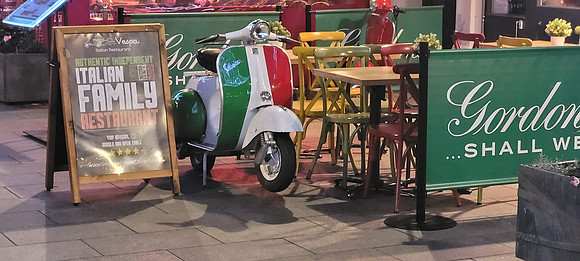 Vespa Italian Restaurant January 2022