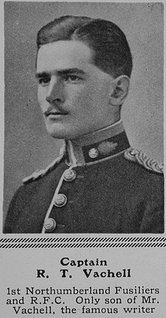 Vachell R T Captain Royal Flying Corps The Sphere 28th Aug 1915