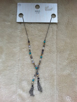 Brand New Marks And Spencer Pastel Shades Bead Necklace