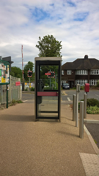 Phone Box Ashtead Station