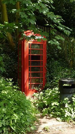 Telephone Box Chiddingstone Kent May 20 17
