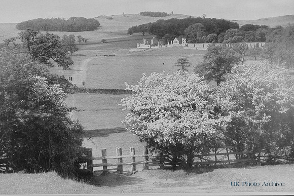 The Ruins Of Bradgate House Bradgate Park Leicestershire 1940s