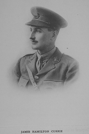 Currie J H Lt 3rd Hampshire Regiment