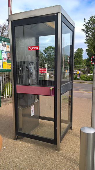Phone Box Ashtead Station