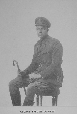 Cowley G E Major 10th London Regiment