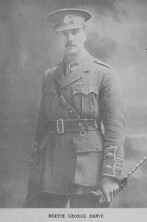 Davie B G Lt Col 8th London Regiment