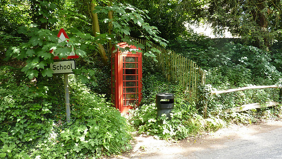 Telephone Box Chiddingstone Kent