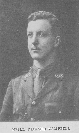 Campbell N D Lt Col 8th Argyll And Sutherland Highlanders Memorials Of Rugbeians Who Fell In The Great War Vol 6