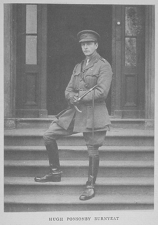 Burnyeat H P Lt Col Royal Field Artillery