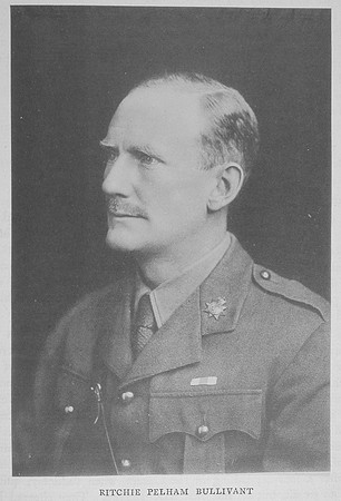 Bullivant R P Captain MC 1st County Of London Yeomany