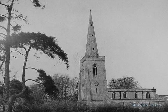 Ibstock Church Belvoir Castle Leicestershire 1940s