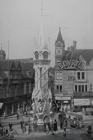 The Clock Tower Leicester 1940s
