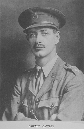 Cawley O Captain The Hon Shropshire Yeomanry Attd 10th Kings Shrop LI