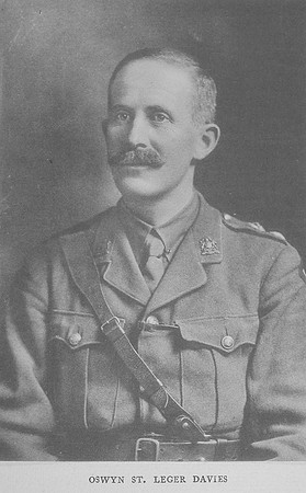 Davies O St L Lt Col 6h Manchester Regiment