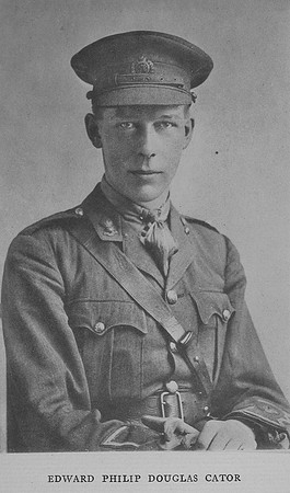 Cator E P D Captain Royal Engineers