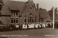 Empire Day Benhilton School Sutton c.1910