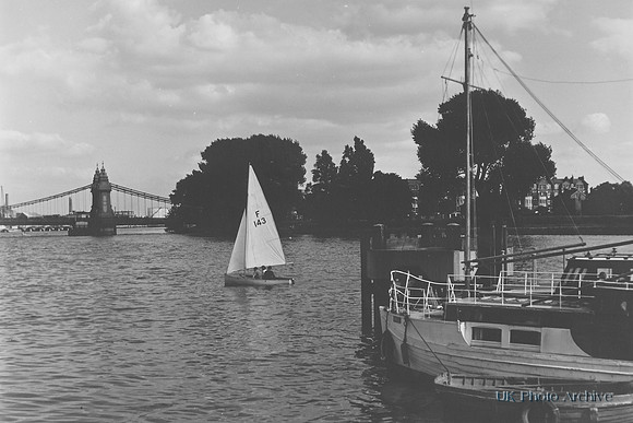 The Thames At Hammersmith 1960s Photo 1
