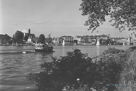 The Thames At Hammersmith 1960s Photo 2