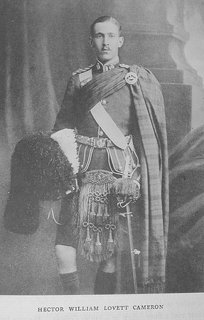 Cameron H W L Lt 1st Cameron Highlanders