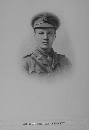 Bennett A S Lt 9th Leicestershire Regiment