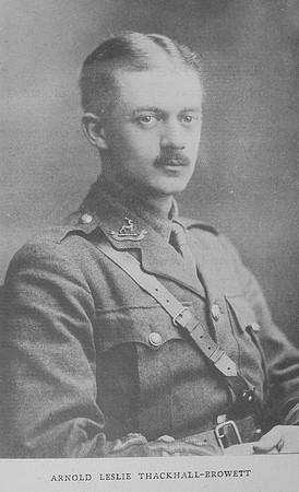 Browett A L T Captain 7th Royal Warwickshire Regiment
