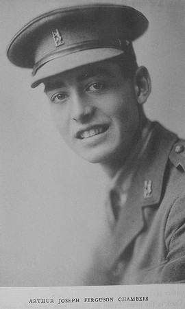 Chambers A J F 2nd Lt Warwickshire Yeomanry