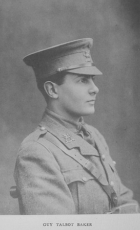Baker G T Lt 5th East Kent Regiment