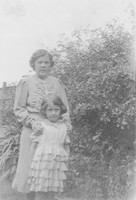 Fanny Roe (Nee Butler) With Her Daughter Sheila Pamela Roe