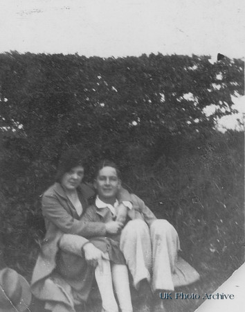 Fanny Roe (Nee Butler)  With Norton John Roe