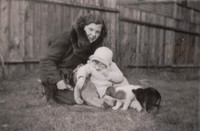 Fanny Roe (Nee Butler) With Her Daughter Sheila Pamela Roe