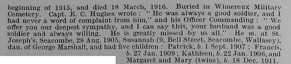 Robinson A Pte 11th Cheshire Regiment Obit Part 2