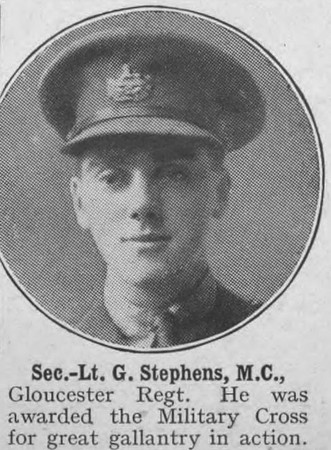 Stephens G 2nd Lt MC Gloucestershire Regiment The War Illustrated Vol 9