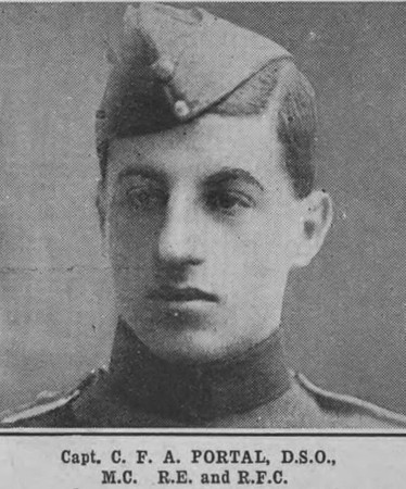 Portal C F A Captain DSO MC Royal Flying Corps The War Illustrated Vol 9