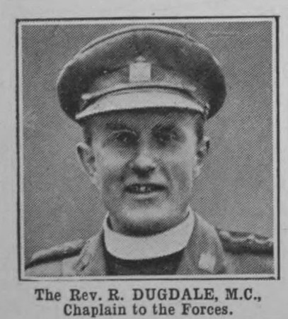 Dugdale R Rev MC Army Chaplain The War Illustrated Vol 9