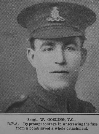 Gosling W Sergt VC Royal Field Artillery The War Illustrated Vol 9