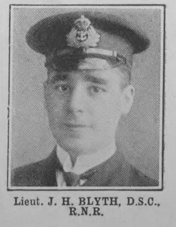Blyth J H Lt DSC RNR The War Illustratd Vol 9