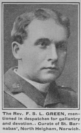 Green F S L Rev Army Chaplain The War Illustrated Vol 9