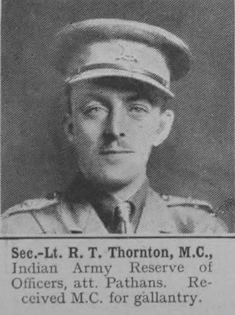 Thornton R T 2nd Lt MC Indian Army The War Illustrated Vol 9