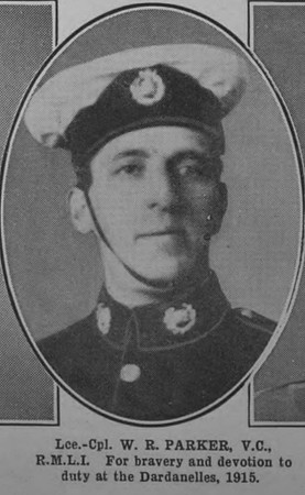 Parker W R LCpl VC Royal Marine Light Infantry The War Illustrated Vol 9